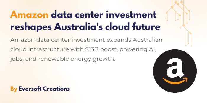 Amazon data center investment