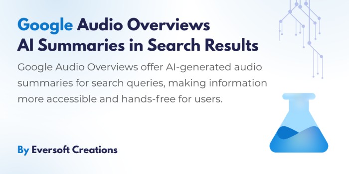 Google Audio Overviews