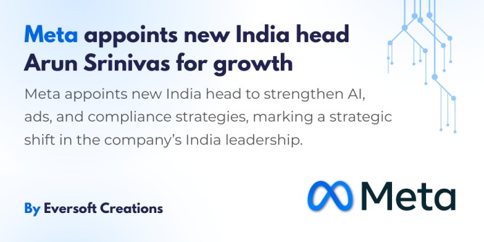 Meta appoints new India head