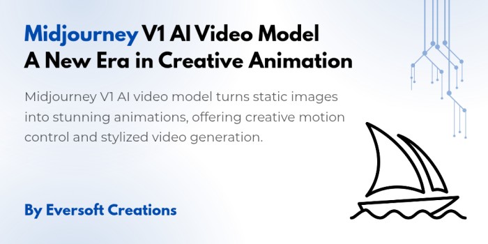 Midjourney V1 AI video model