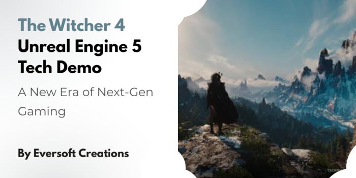 The Witcher 4 Unreal Engine 5